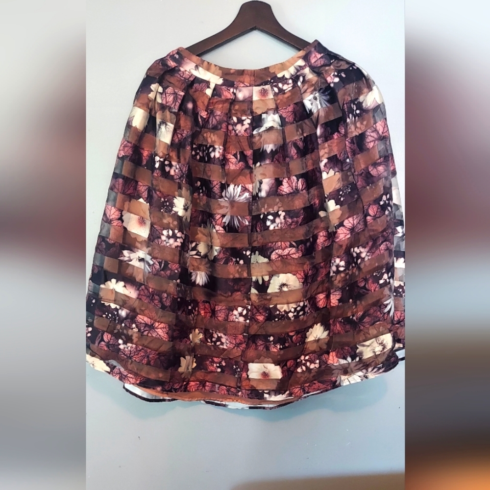 Ark & Co Multicolor Floral Skirt